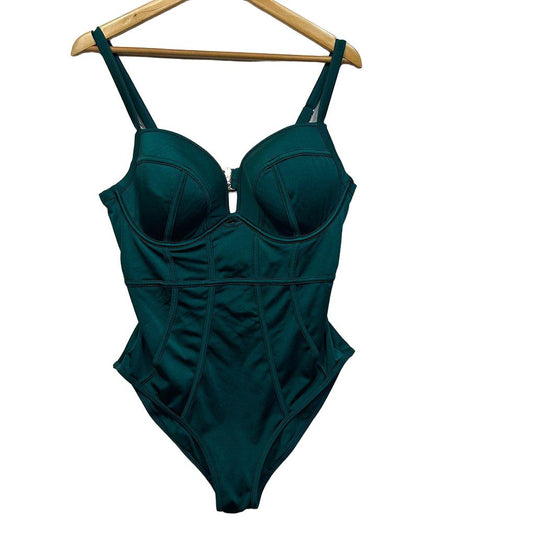 City Chic Teal Swimsuit - Size 12/14/XS