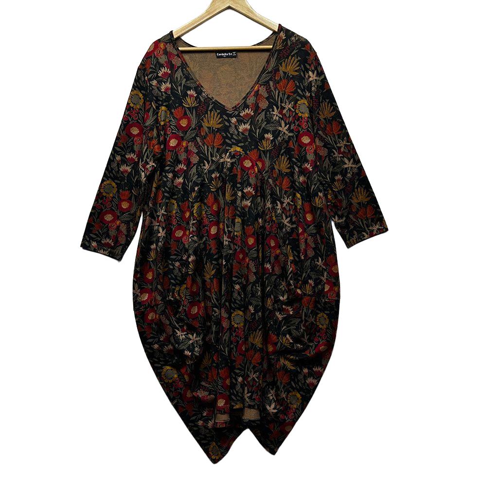 Cordelia St Native Floral Dress - Size 18