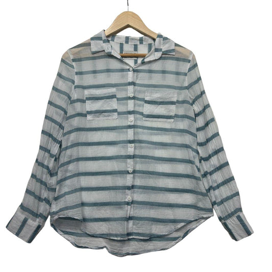 Cotton On Blue Striped Shirt - Size M