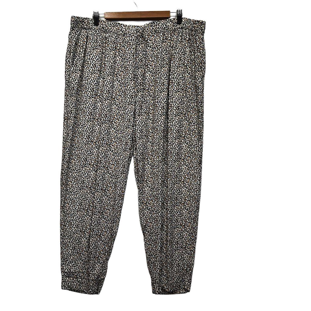 Target Leopard Print Pants - Size 20