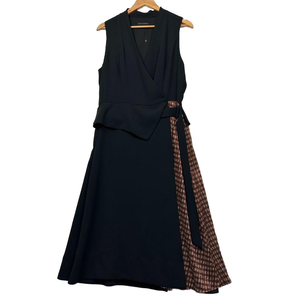 Cue Black Dress - Size 14