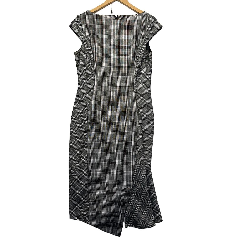 Cue City Houndstooth Dress - Size 14