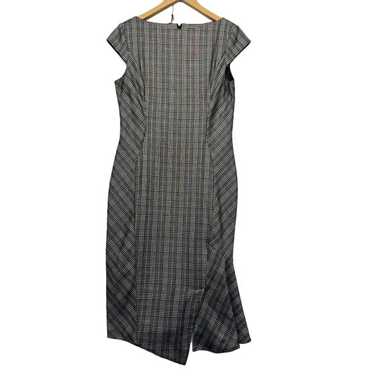 Cue City Houndstooth Dress - Size 14