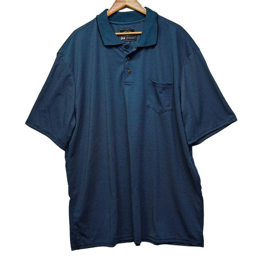 DBK Apparel Teal Polo Shirt - Size 7XL