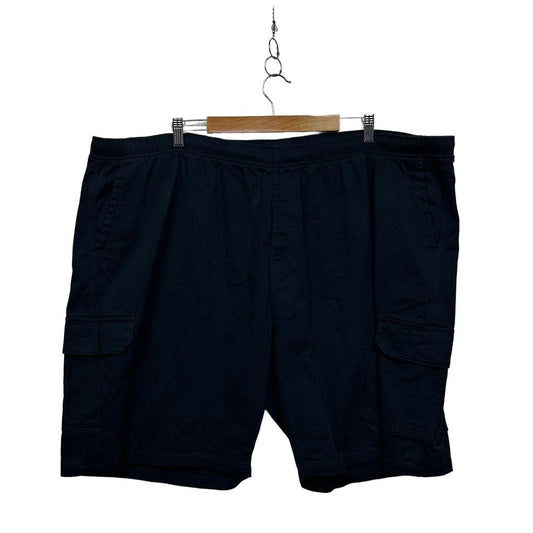 DBK Navy Cotton Cargo Mens Shorts - Size 6XL