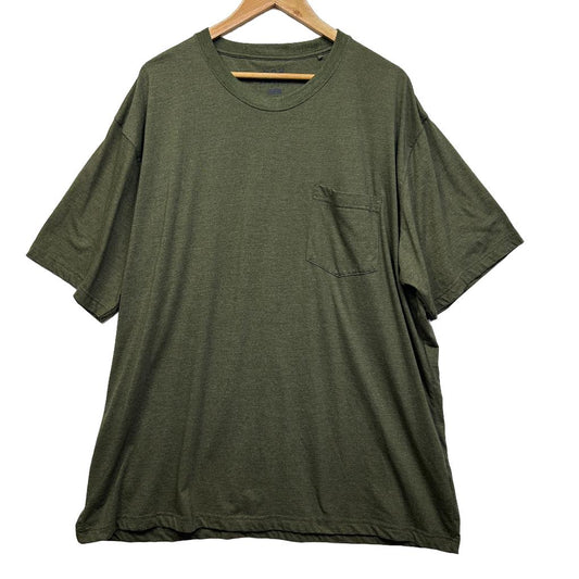DBK Olive Cotton Tee - Size 6XL