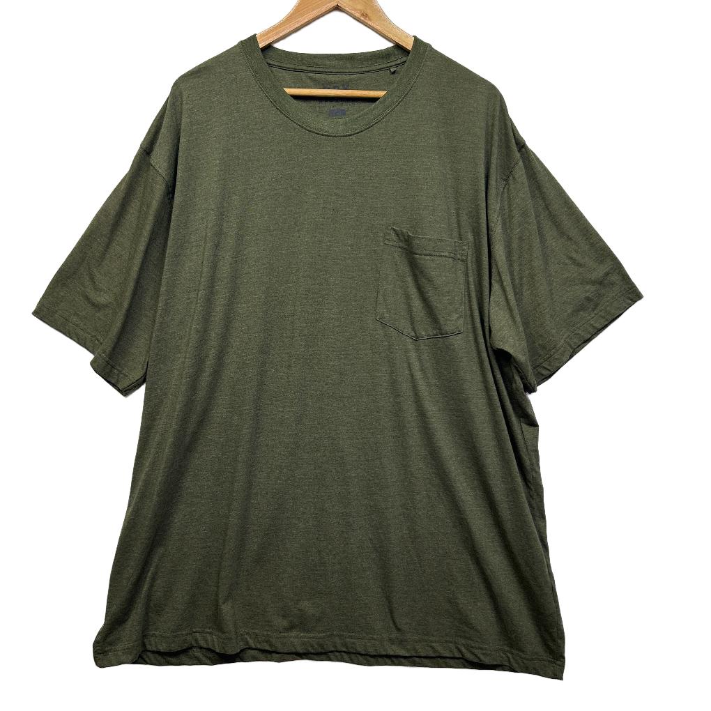 DBK Olive Cotton Tee - Size 6XL