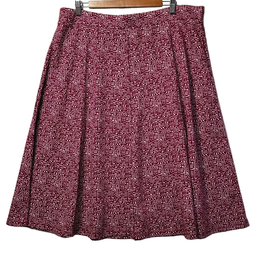 Damart Magenta Skirt - Size 24
