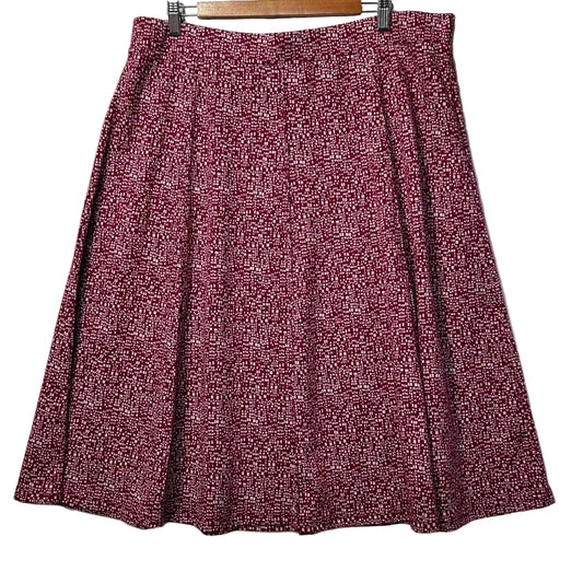 Damart Magenta Skirt - Size 24