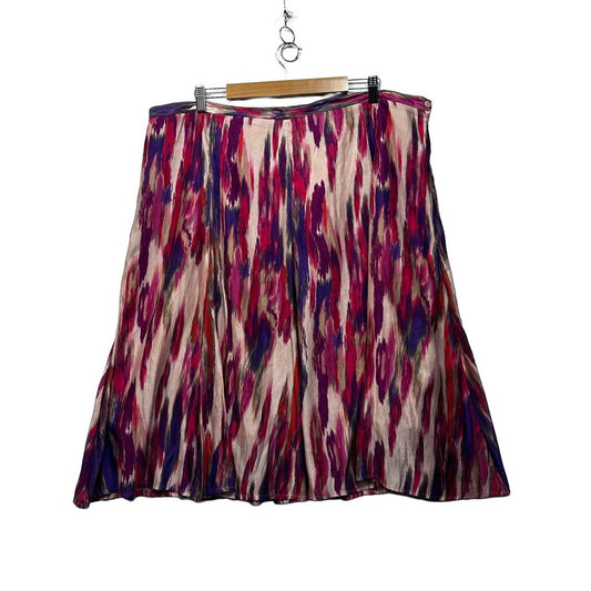 Damart Pink Plus Size Skirt - Size 22