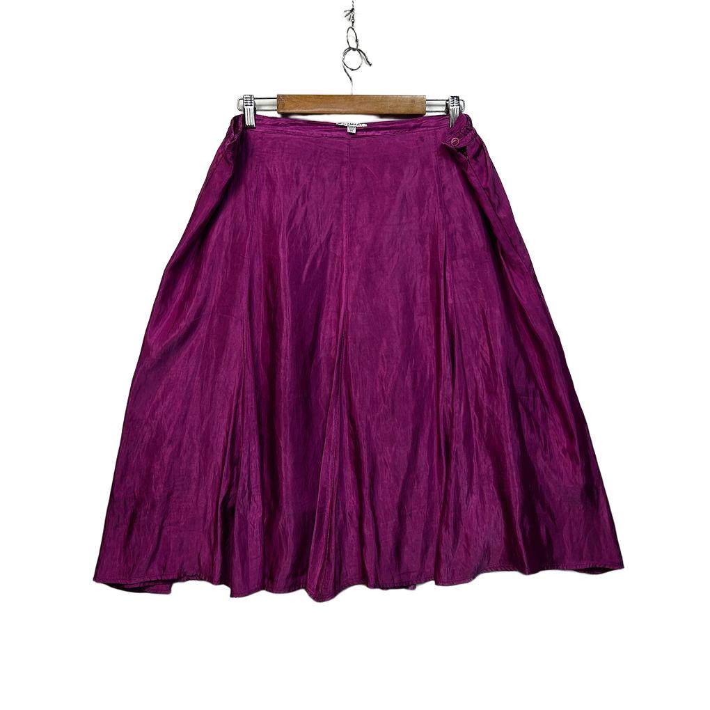 Damart Purple Plus Size Skirt - Size 20