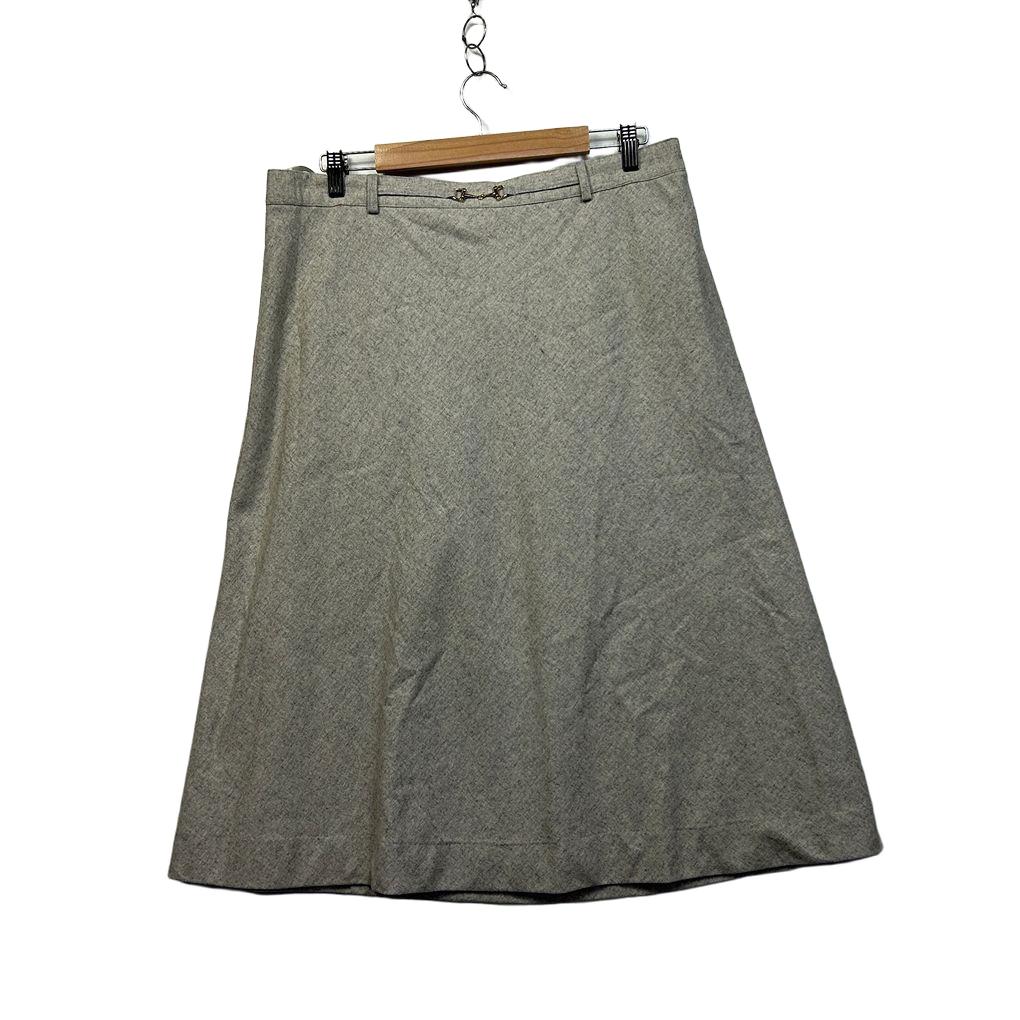 Damart Grey Skirt - Size 20