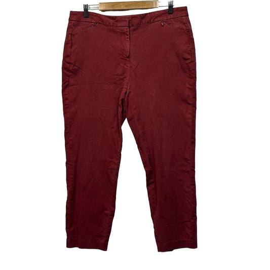 David Lawrence Cotton Pants - Size 16