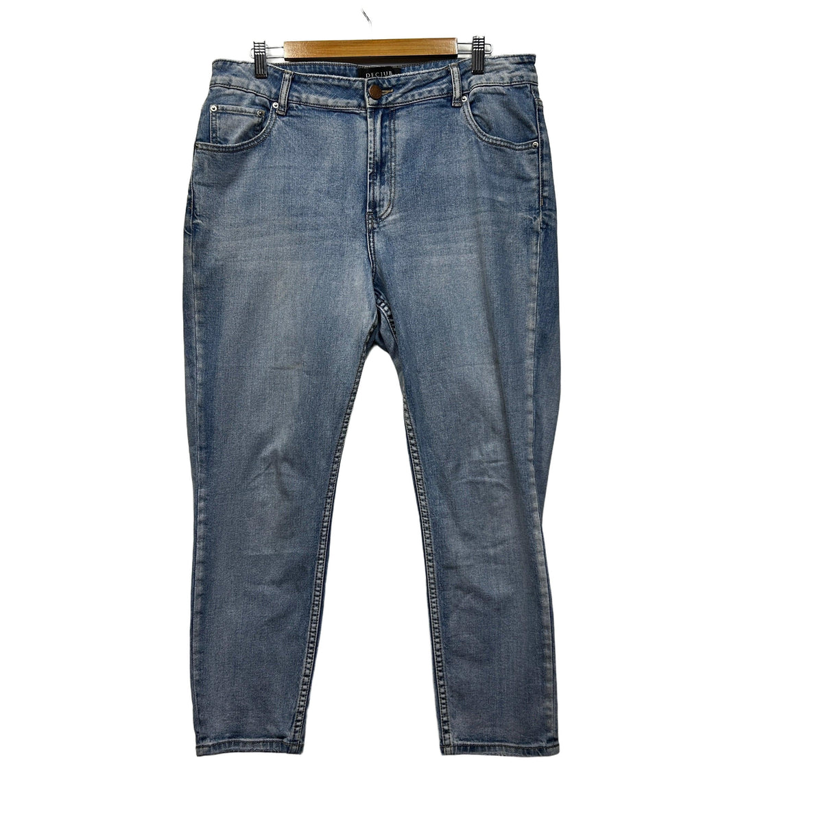 Decjuba Light Blue Jeans - Size 16