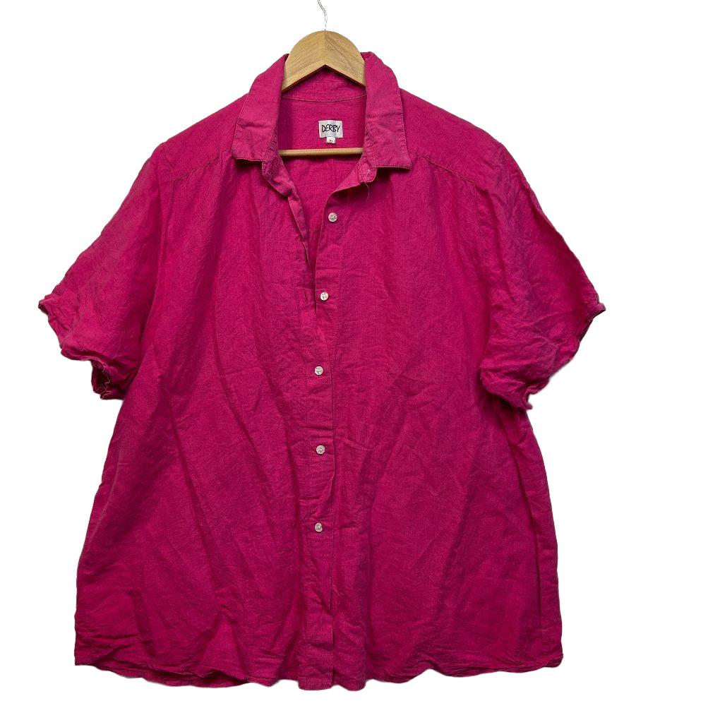 Derby Pink Shirt - Size 20