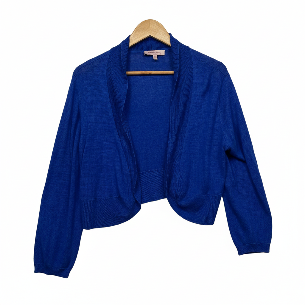 Diana Ferrari Royal Blue Cardigan - Size 16