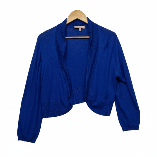 Diana Ferrari Royal Blue Cardigan - Size 16