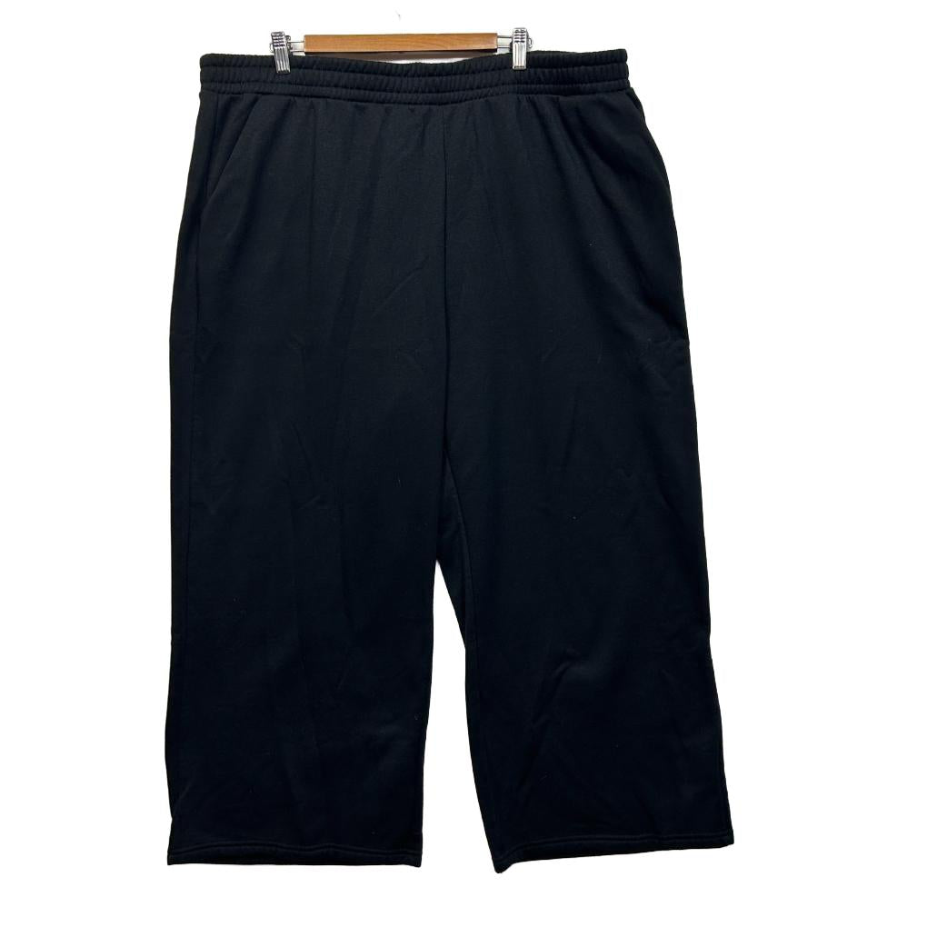 Ed.it.ed Black Cotton Track Sweat Pants - Size 24