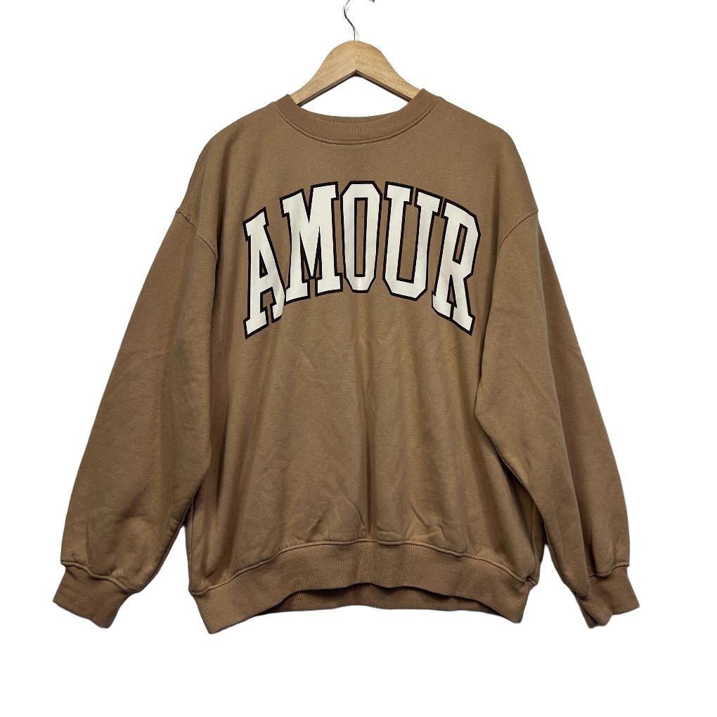 Edited Beige Cotton Sweater - Size 14