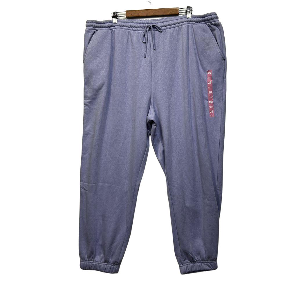 Ed.it.ed Lilac Plus Size Cotton Track Pants - Size 26