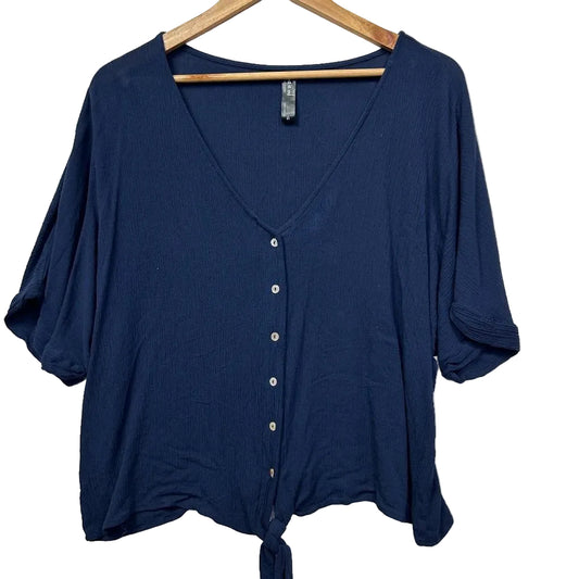 Edited Navy Top - Size 16