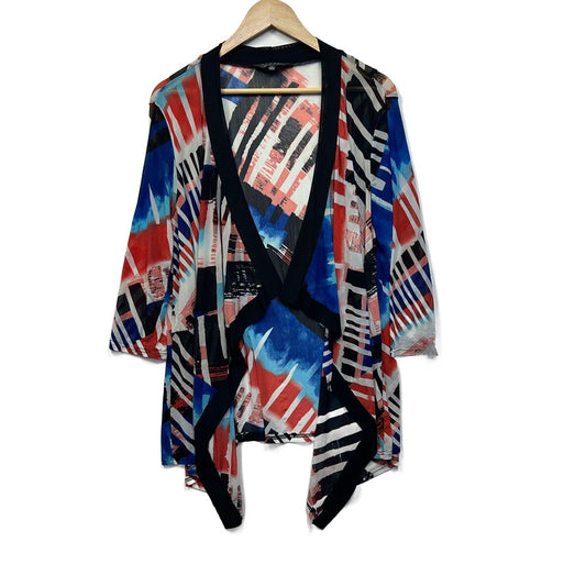 Escape By Liz Jordan Multicoloured Jacket - Size 12/14