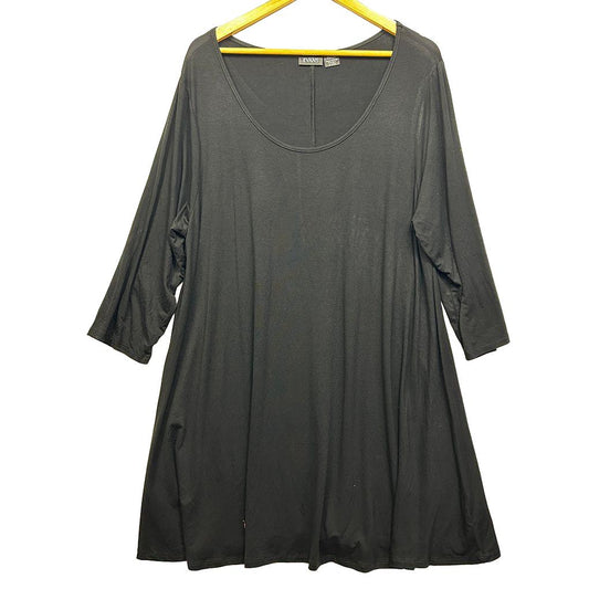 Evans Black Casual Dress - Size 22/24