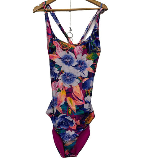 Exoticathletica Multicoloured One Piece Swimsuit - Size XXL