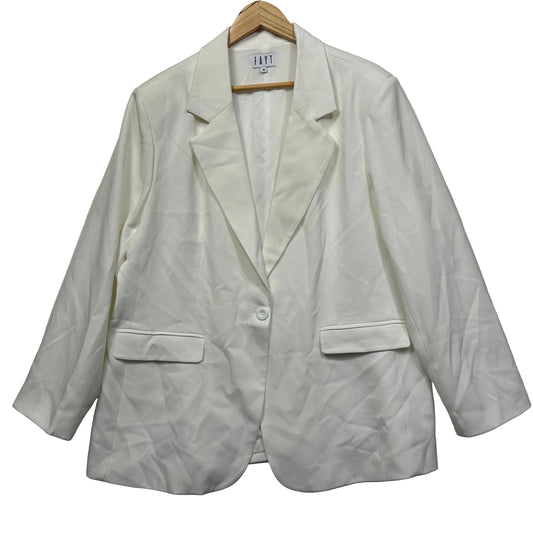 FAYT The Label White Blazer - Size 16