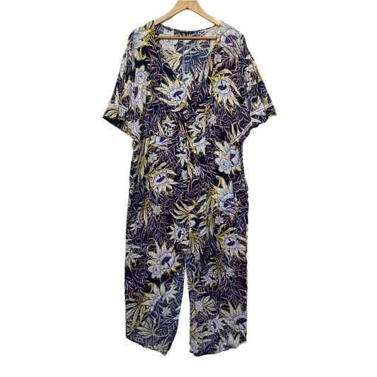 Fate & Becker Floral Short Sleeve Dress - Size 14