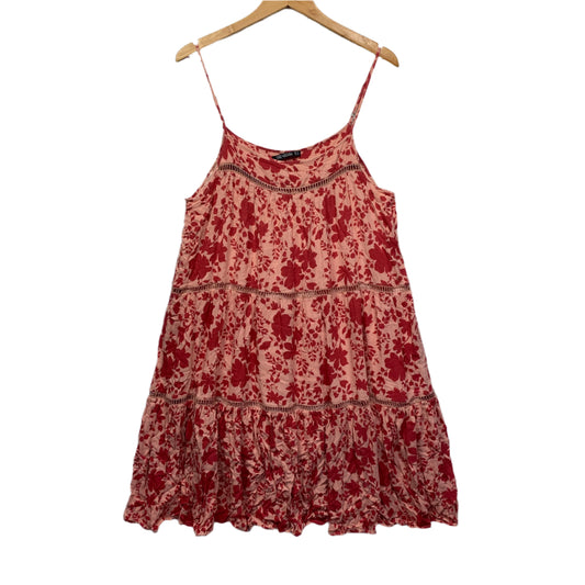 Fate + Becker Multicoloured Sleeveless Smock Dress - Size 14