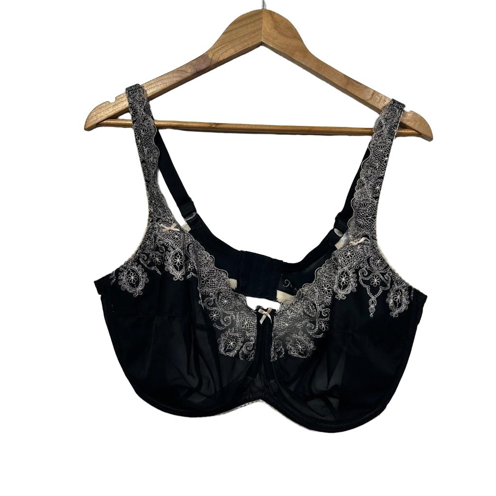 Fayreform Black Bra - Size 16GG