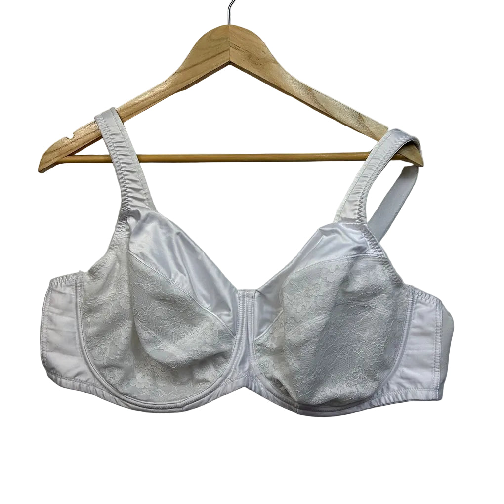 Fayreform White Bra - Size 24DD