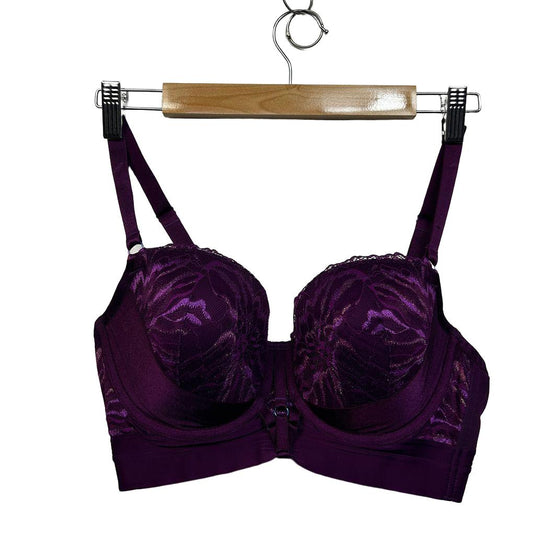 Fox & Royal Purple Bra - Size 14DD