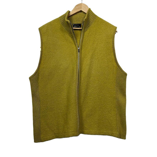 Free Woman Olive Wool Vest - Size 3X (fault)