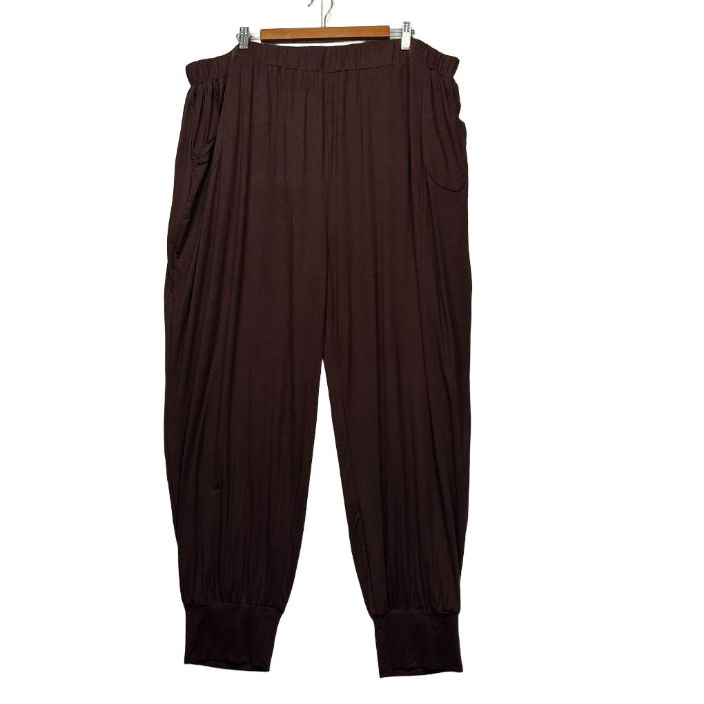 Freez Brown Chocolate Lounge Pants - Size 26