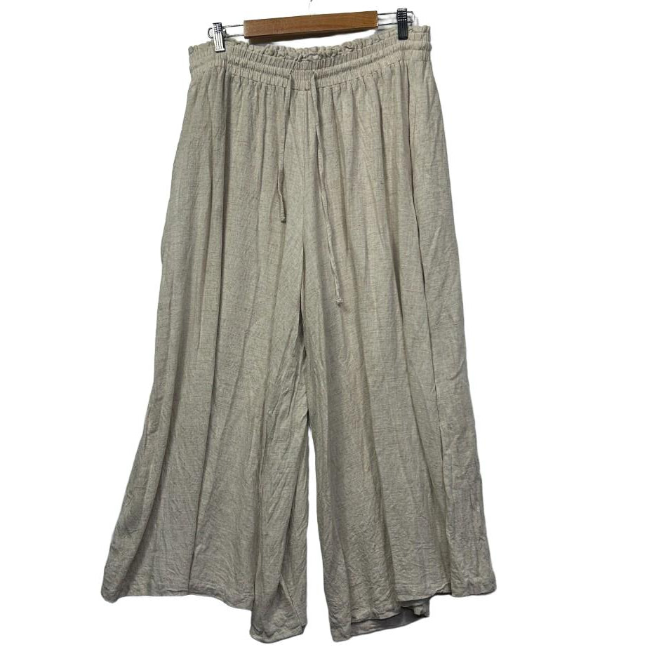 Fria Crinkle Wide Leg Pants - Size 18