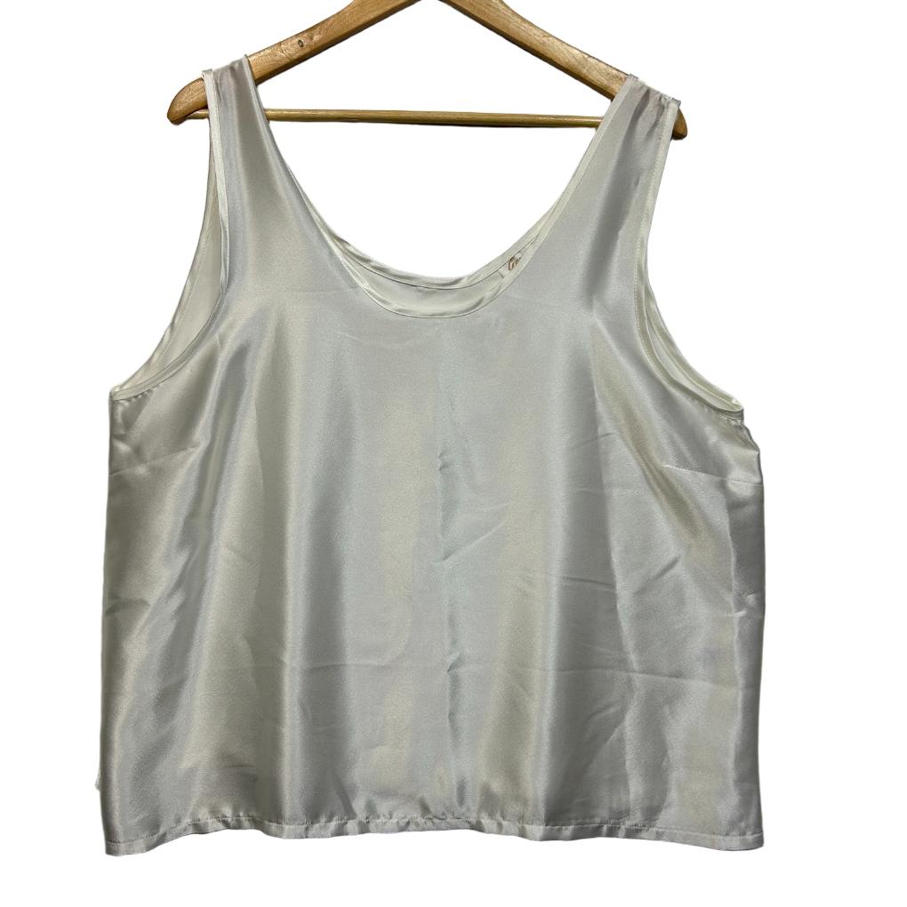 George's Cream Top/Slip - Size 22