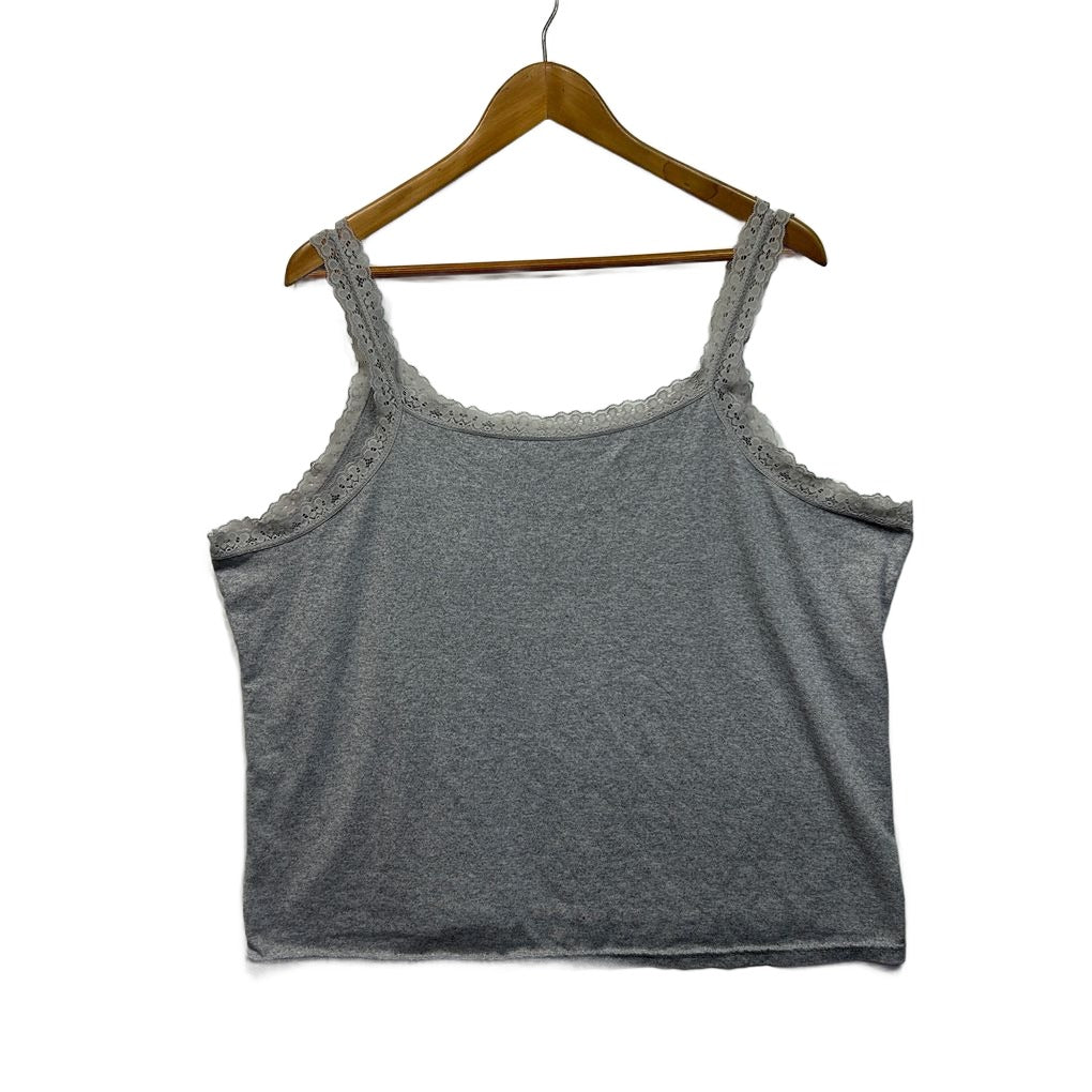 Grey Singlet Top - Size 18/20