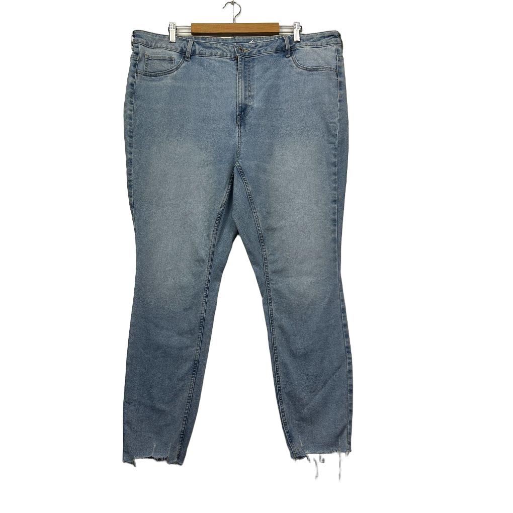 H&M Denim Skinny Fit Ankle Length Ultra High Waist Jeggings - Size 2XL