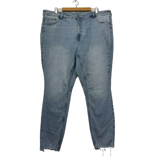H&M Denim Skinny Fit Ankle Length Ultra High Waist Jeggings - Size 2XL