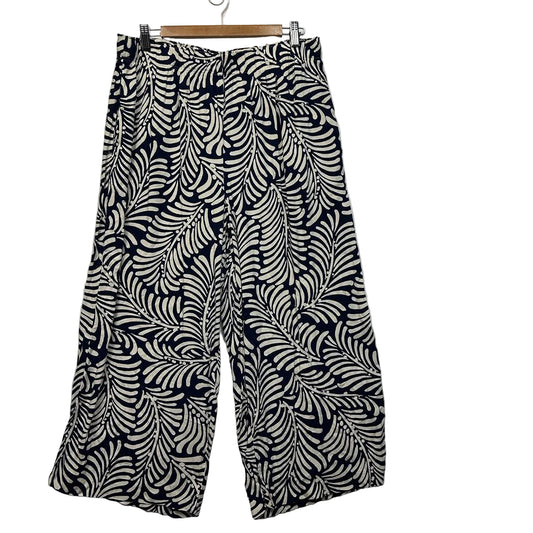 H&M Navy Print Pants - Size L