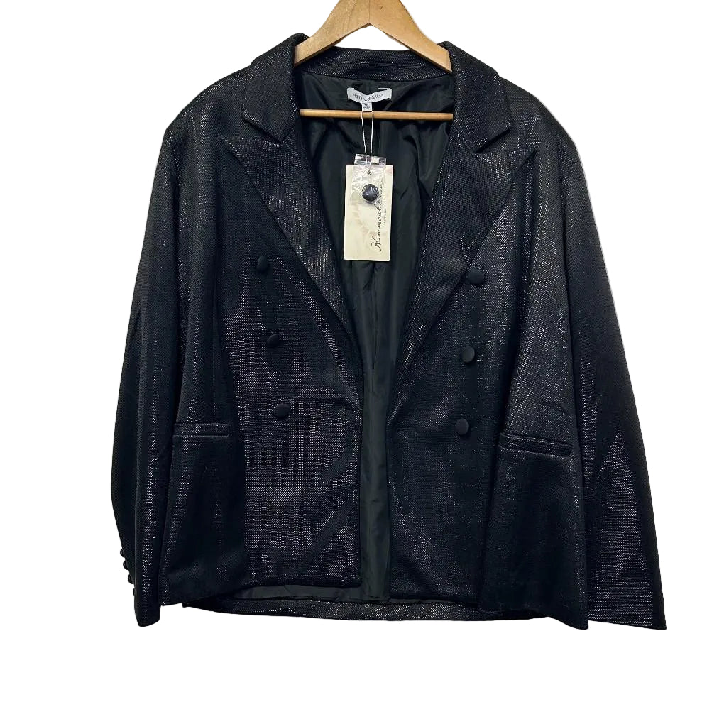 Hammock & Vine Black Evening Jacket - Size 18