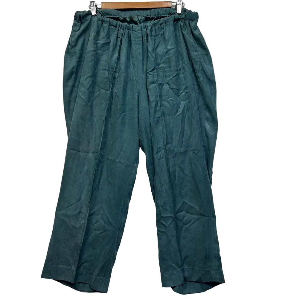 Handmade Teal Pull-On Pants - Size 22/24