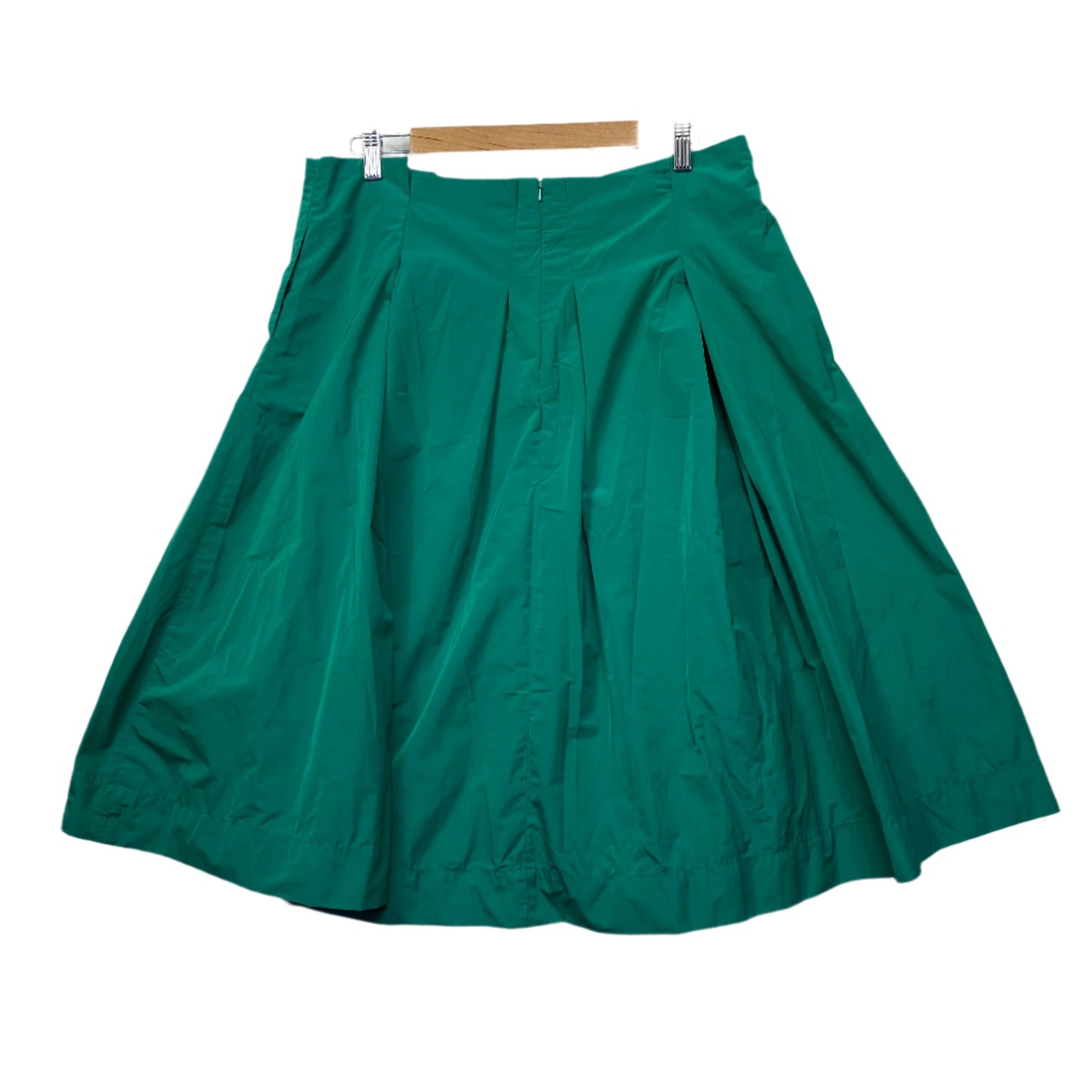 Veronika Maine Skirt Size 16 Green A-line Knee Length