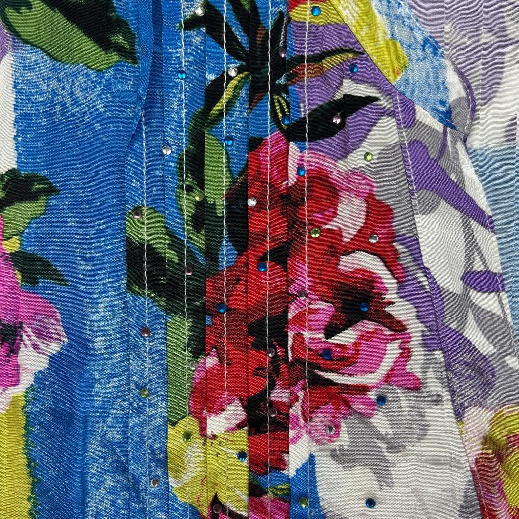 Taking Shape Multicoloured Floral Dress - Size 20