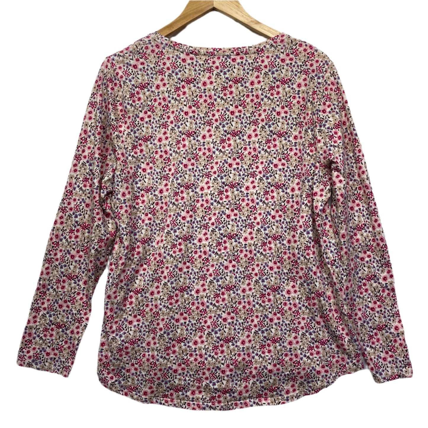 Regatta Top Size 14 Large Long Sleeve Floral