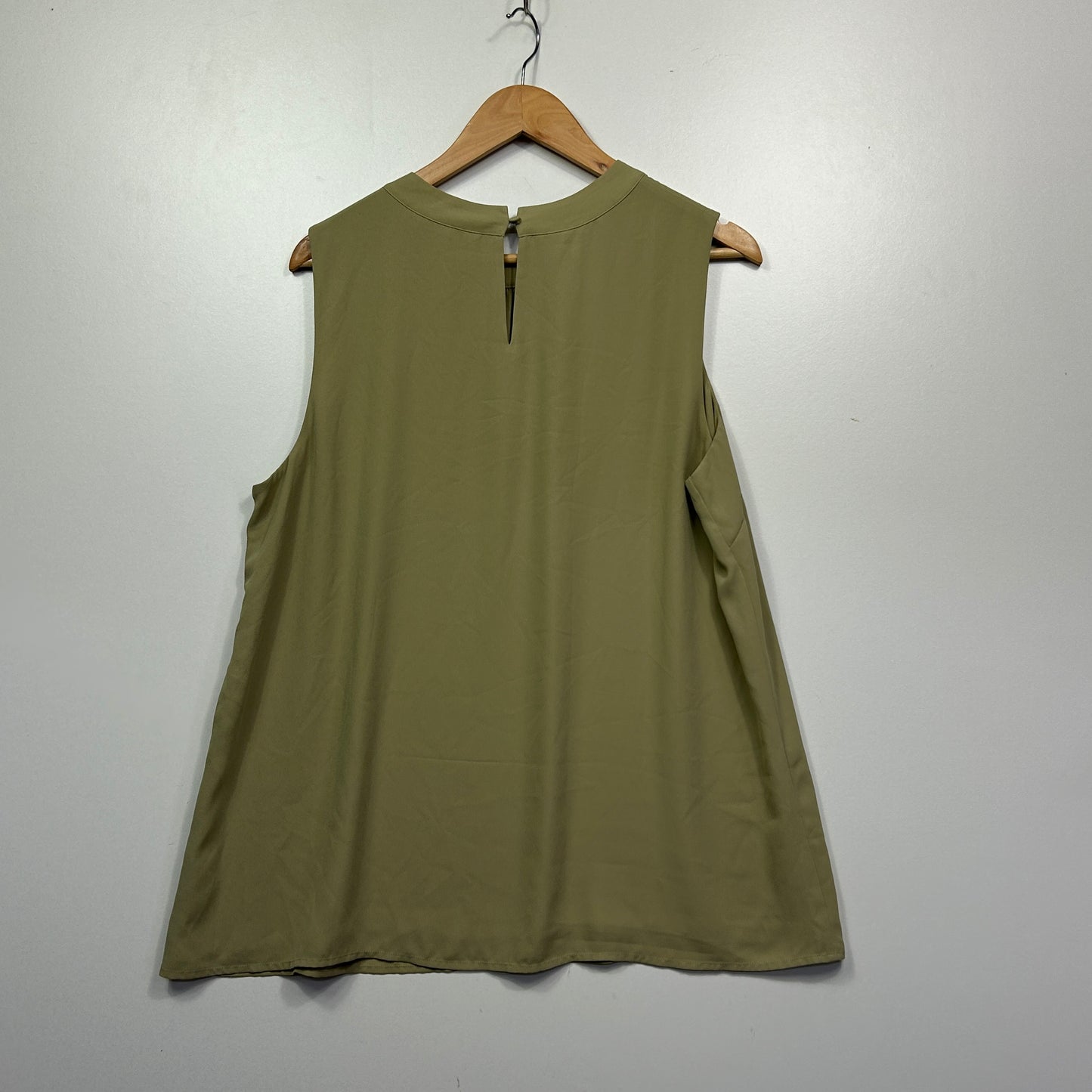 Preview Olive Sleeveless Top - Size 20