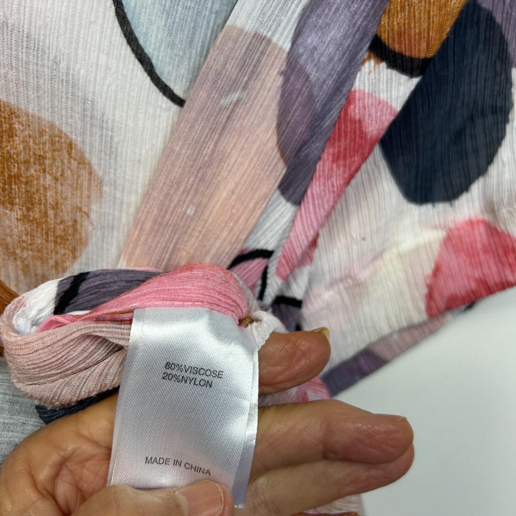 Taking Shape Multicoloured Dress - Size 14