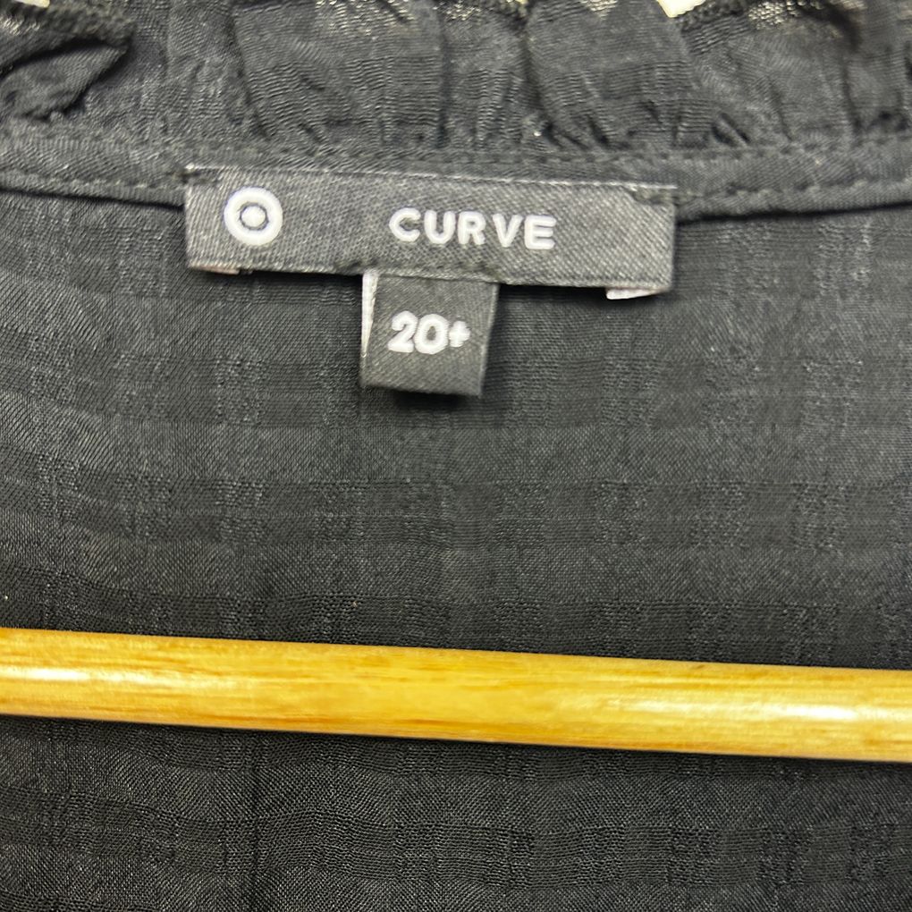 Target Black Top - Size 20